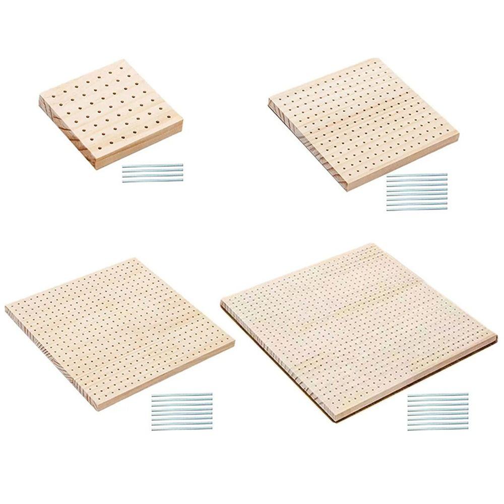 Сделай сам Блокировочный мат для вязания Квадратная вязальная доска Ручная работа Доски для блокировки крючком Вязание шапок