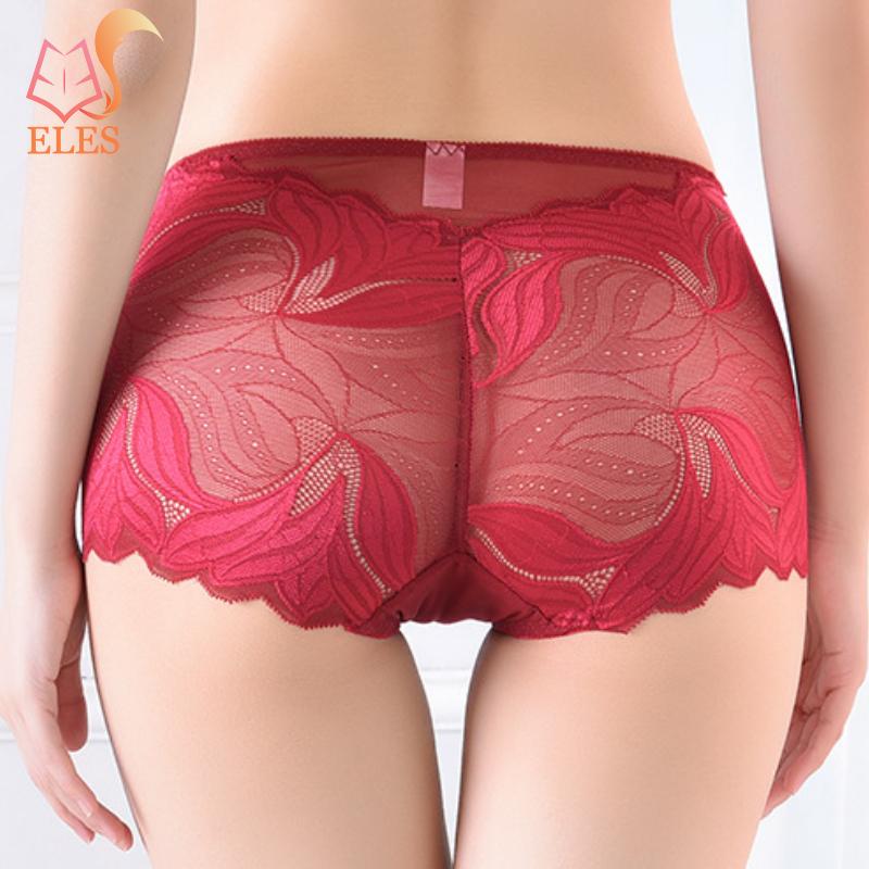 Сексуальные трусики для женщин кружевные средней талии полые приподнимающие бедра удобные трусы хлопковые женские трусики нижнее белье трусы