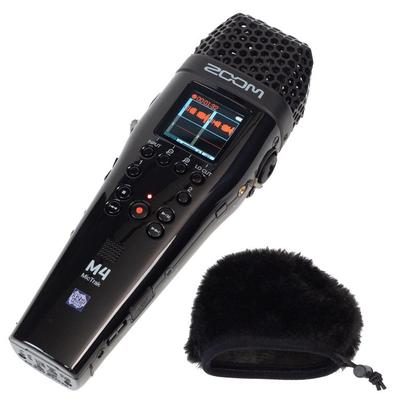 ZOOM M4 Ручной рекордер Микрофон Тип 32-битная запись с плавающей запятой 4-дорожечный