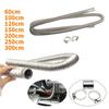 60cm/100cm/120cm/150cm/200cm Heater Exhaust Pipe Parking Heater Fuel Tank Exhaust Pipe Air Heater Tank For Car Air Diesels Heate