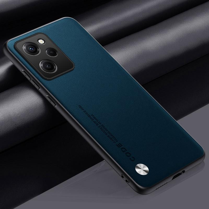 For Poco X5 Pro X5Pro Case PU Leather Phone Case For Xiaomi Poco X5 PocoX5 Pro Back Cover Silicone Shockproof Protection