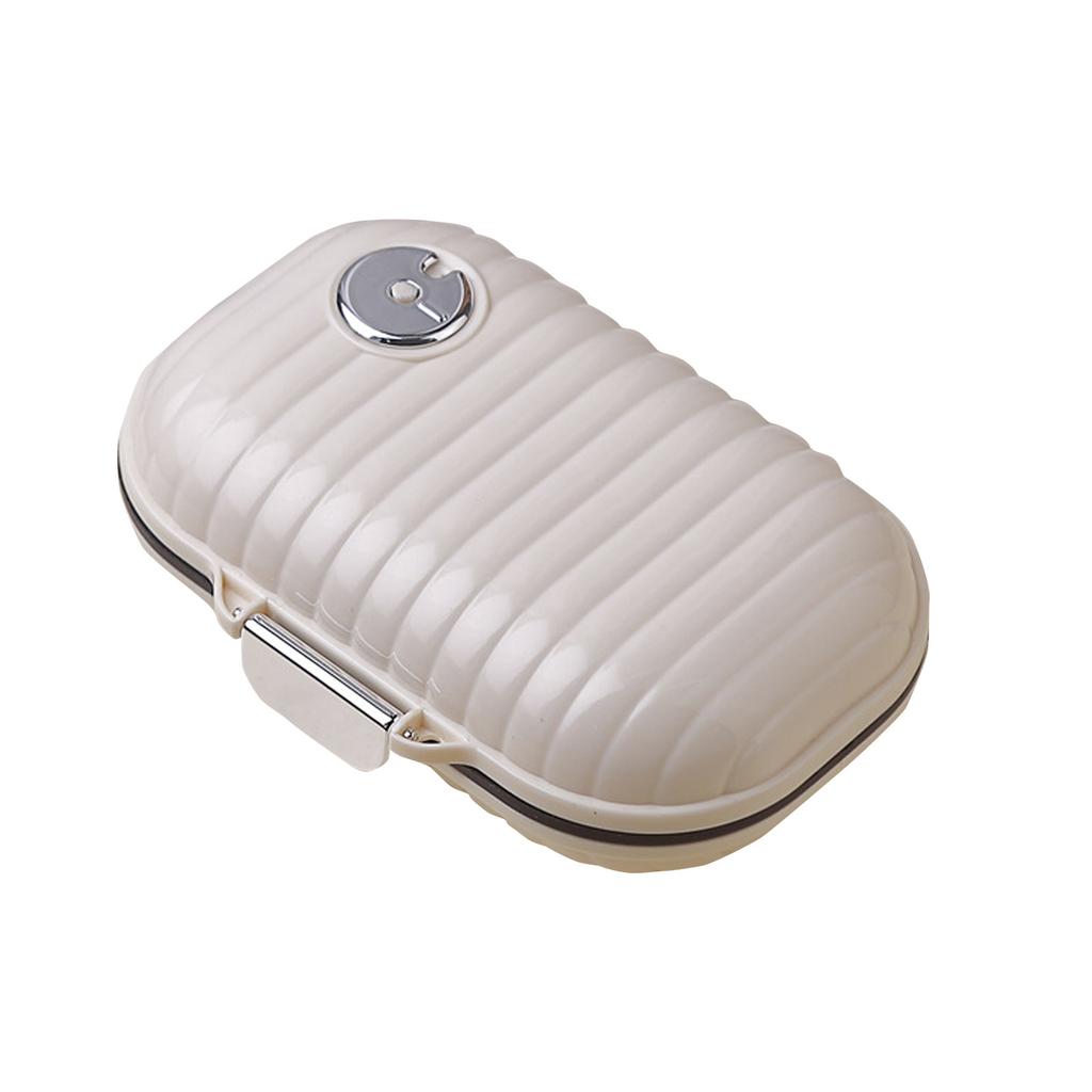 Portable Drug Dispensing Box, Three Meals A Day, Seven Days A Week, Pills Splitter, Sealed, Moisture Proof Multi-grid Drug Box