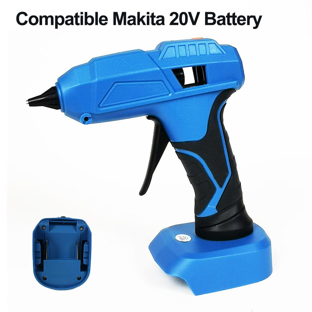 100 Вт полноразмерный пистолет для горячего клея с 5 шт. клеевыми стержнями, быстрый предварительный нагрев, промышленный клеевой пистолет, пистолет для термоплавкого клея для декоративно-прикладного искусства и DIY