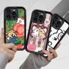 Maltese Cute Line Puppy Dog For IPhone 17 Pro Max 16 15 14 13 12 11 Plus Black Soft Phone Cover