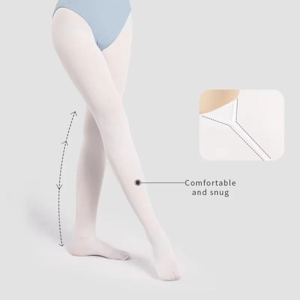 90D Ballet Stockings Seamless Footed Tights Pantyhose Professional Pantyhose Girls Women