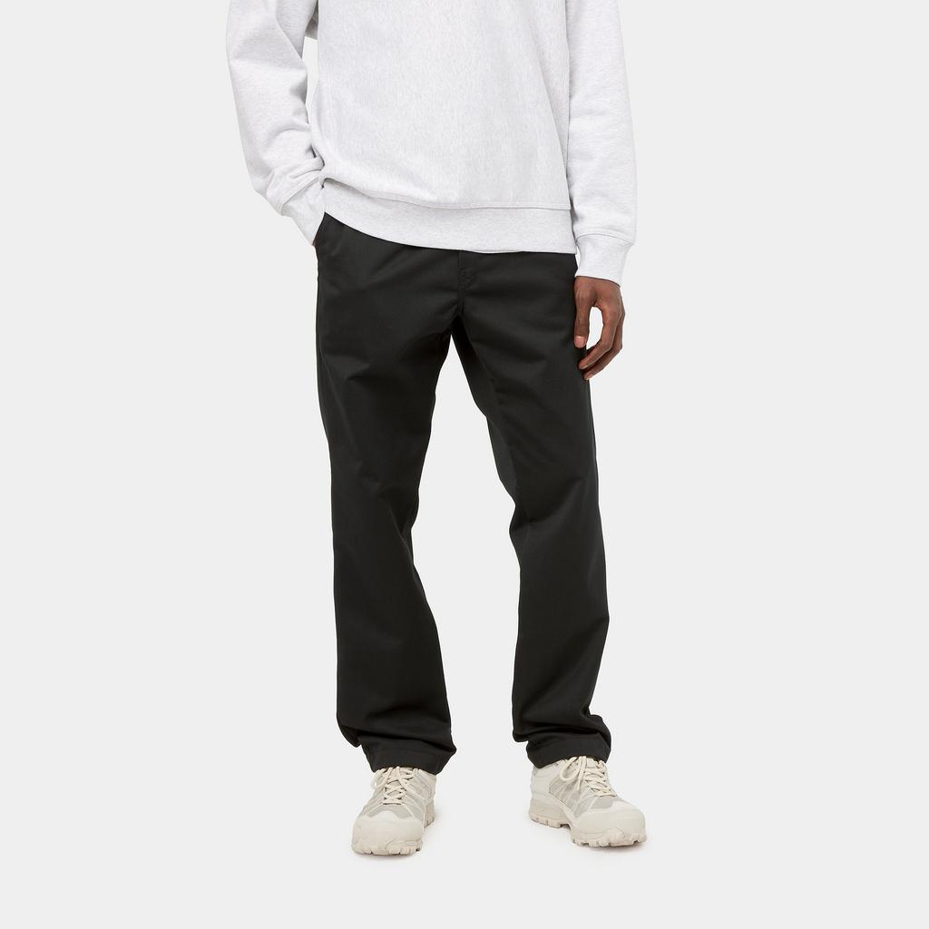 Carhartt WIP SS24 Master Pant Loose Tapered Zip Fly Square Label Casual Pants Unisex pants Black I034233-89-02