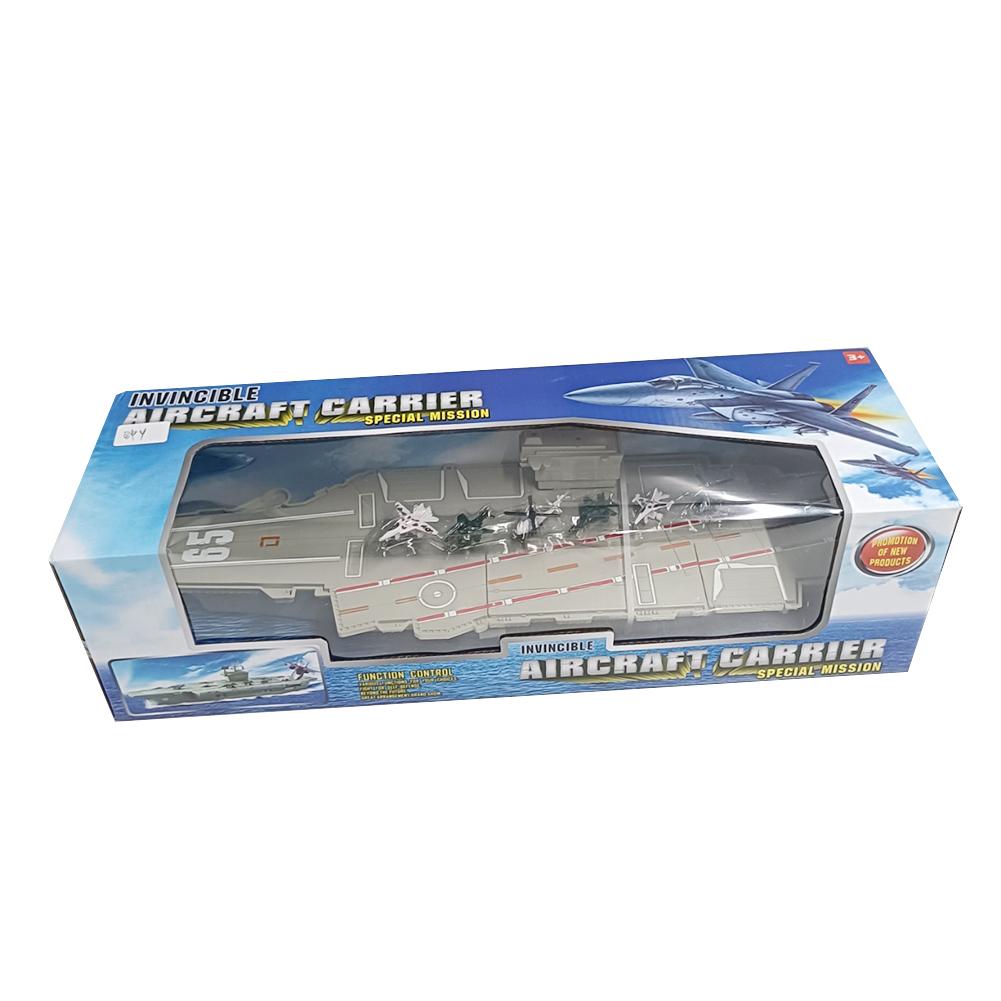 Aircraft Carrier Model Wear-Resistant Naval Vessels Model Realistic 3D Model Battleships Toy Office Decor for Kids Children