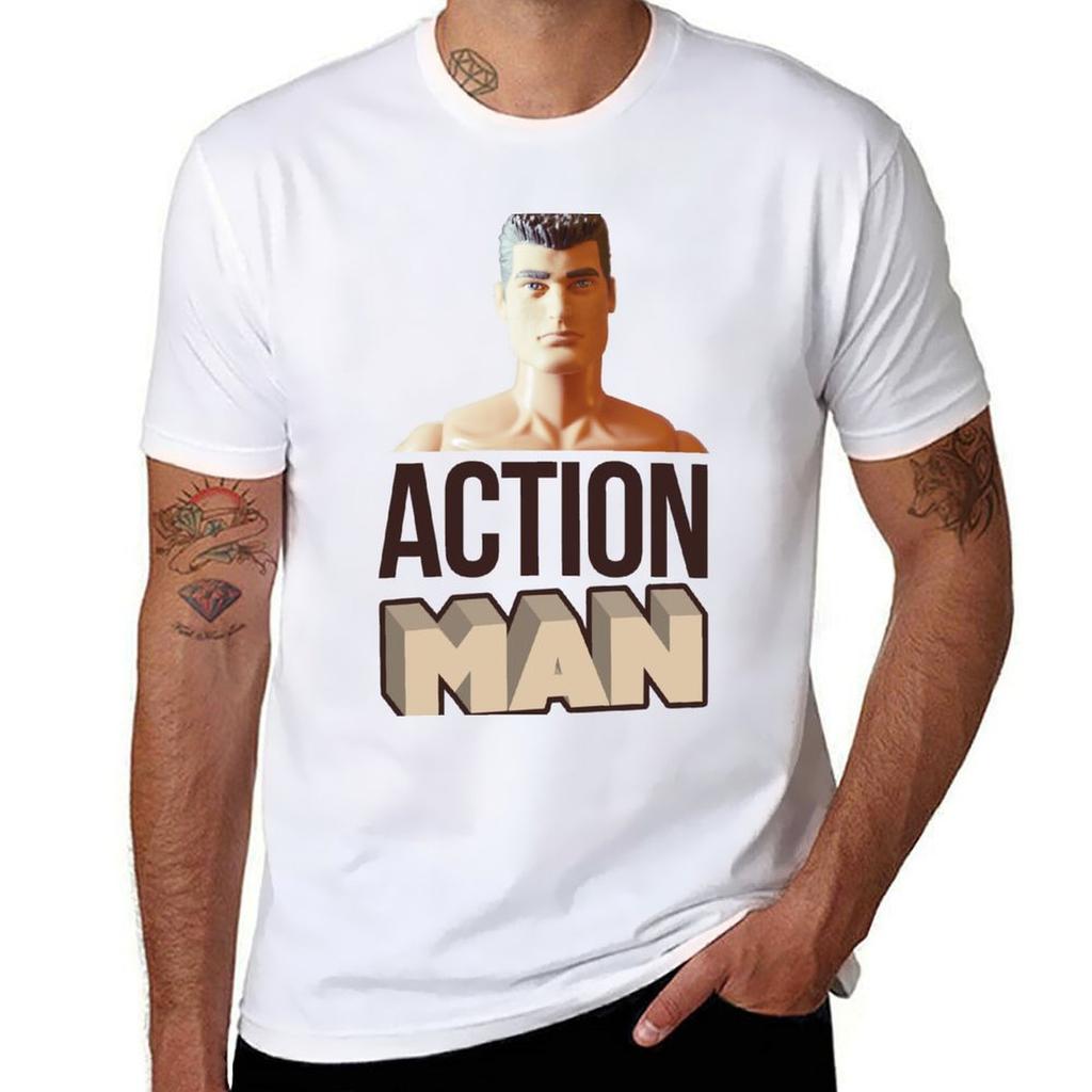 Action Unisex Tshirt Basic Regular Fit Casual Tshirt