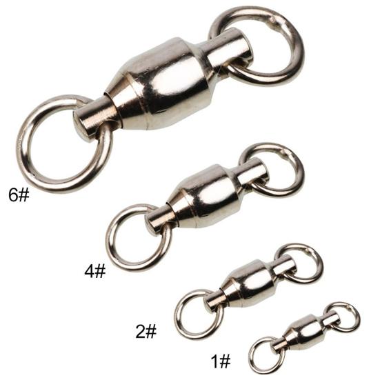 Спортивные аксессуары MUQZI, металлические поворотные кольца для рыбалки, удобный инструмент, полезный инструмент