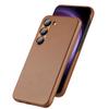 Dux Ducis Grit Samsung Galaxy S23+ Elegant Brown Faux Leather Case