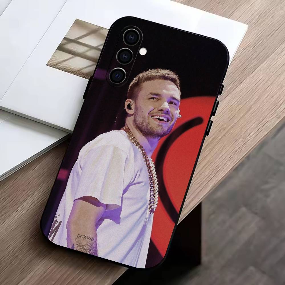 Чехол для телефона певца Лиама Пейна-LP для Samsung Galaxy A73,A72,A71,A70,A53,A52,A51, Мягкий силиконовый черный чехол
