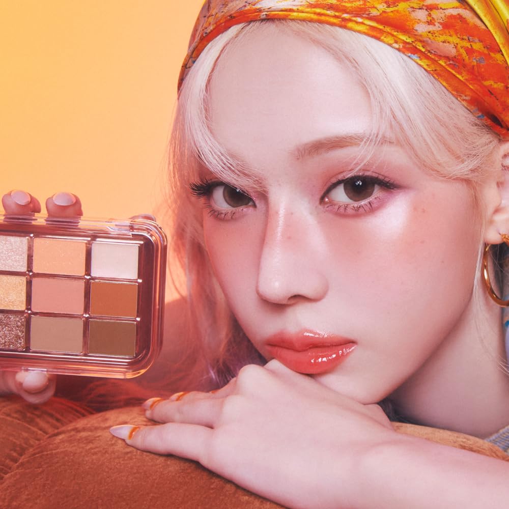 Espoir Eye Core Palette Sweet Persimmon 9 г 12 цветов Палитра теней для век Yeti Autumn Deep Tone Ripe Sweet Persimmon Makeup Осенний макияж, который можно