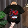 Spider Man Short Sleeved T-shirt, Boys' Top, Fashionable