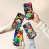 Чехол для телефона T-Takashi Flower M-Murakami для iPhone 16 15 14 13 12 11 Pro Max XS Max X Plus Матовый ударопрочный чехол