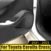 Нержавеющая автомобильная дверь аудио динамик крышка громкоговорителя твитер отделка чехол наклейка для Toyota Corolla Cross XG10 2024 2024 2024 гибрид