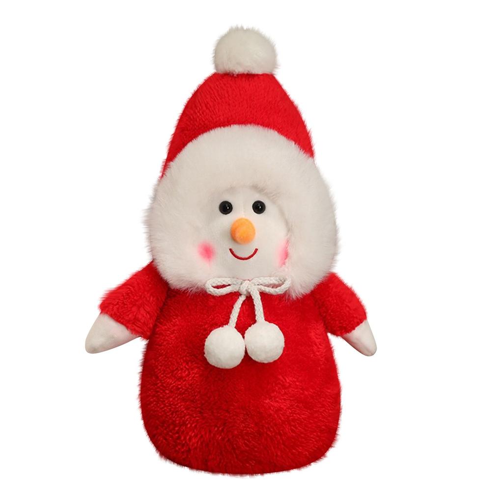 Рождественская фигурка снеговика, праздничный подарок, плюшевая игрушка, креативные декоративные подарочные украшения