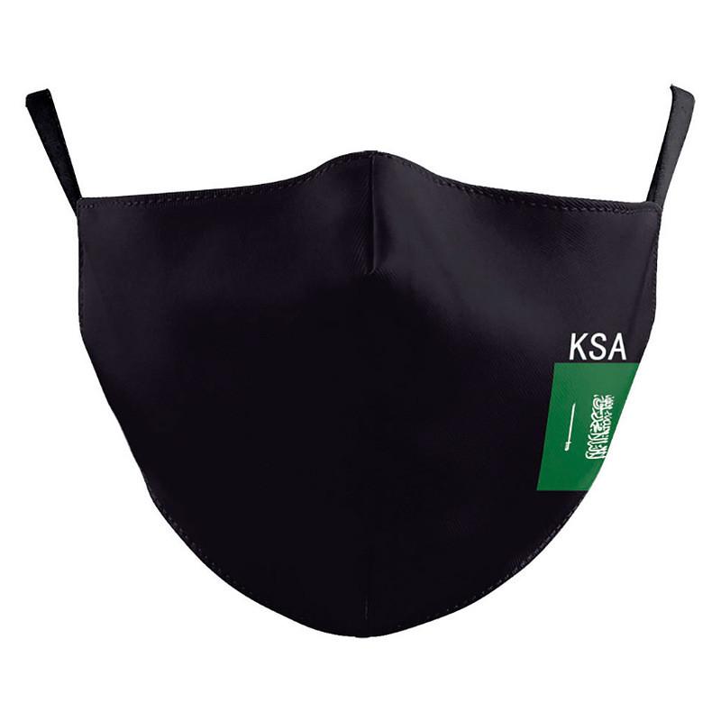 Защитная маска для лица с гербом разных стран
