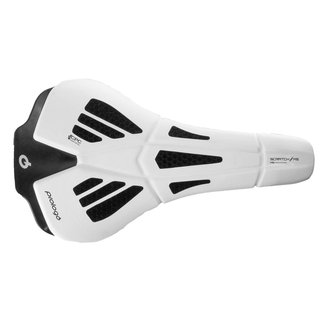 Prologo Uni Scratch M5 CPC Tirox Дорожное седло Белое 140мм