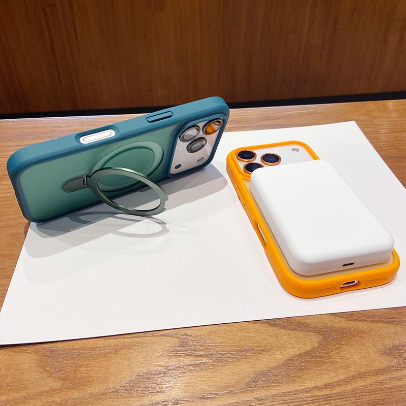 Glass Lens Protector Magnetic Shockproof Phone Case for IPhone 16 17 Air 15 14 13 12 Pro Max for Magsafe Back Cover Funda