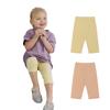 Ultra Light Cropped Summer Set D Light [Konny] Leggings, 8/10 Length, Spats, Leggings, Leggings, (Yellow, Orange) 2-3Y
