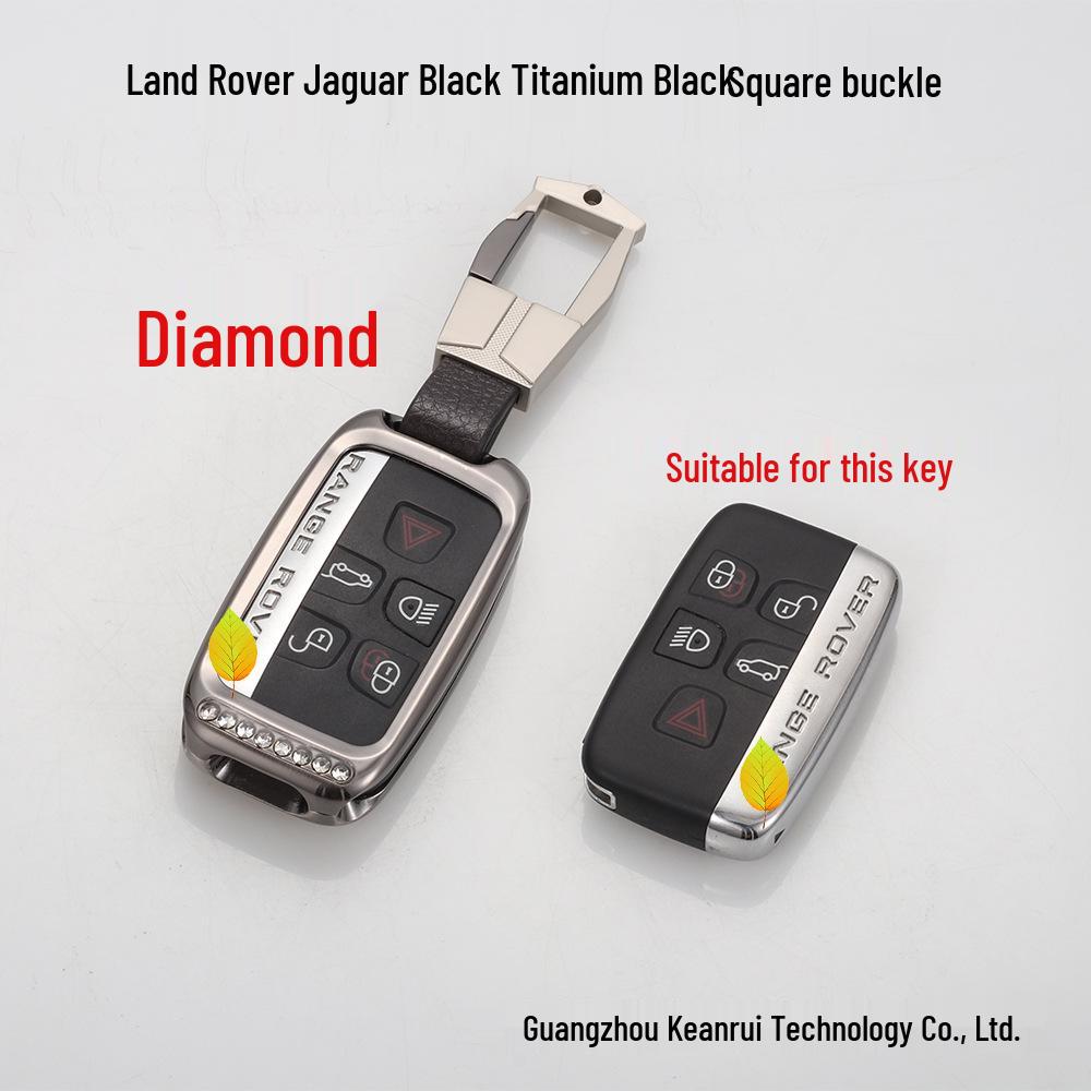 Кожаный чехол для ключа для Land Rover и Jaguar 2019 года: Подходит для Range Rover, Evoque, Freelander