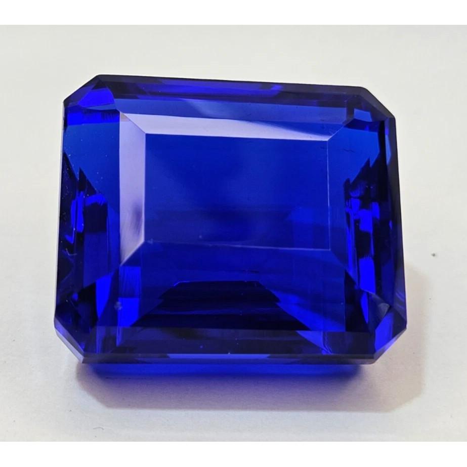 Natural Outstanding Royal Blue Topaz Shape Emerald Cut 179+ Ct Gemstone