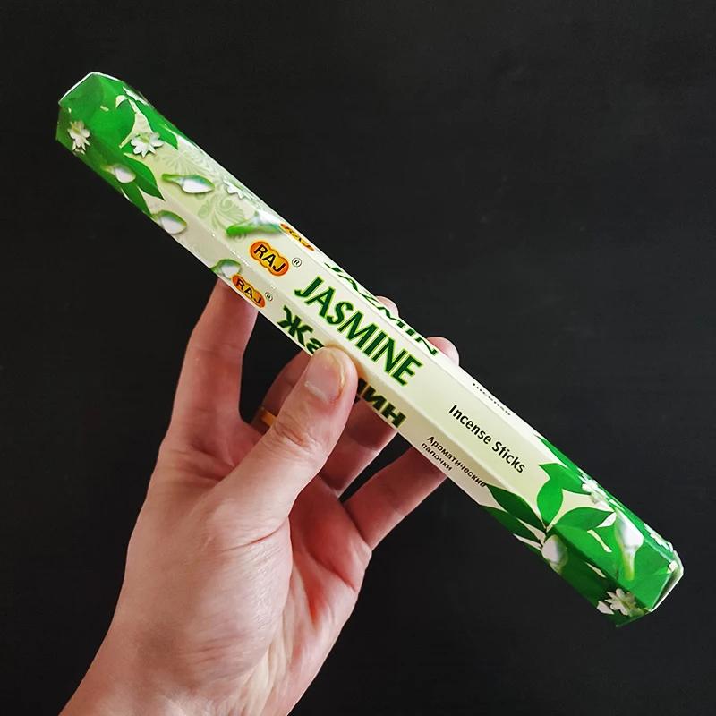 Натуральные палочки благовоний из сандала Индийская белая шалфей Пало Санто Тибетские линейные благовония Ароматерапия Стойкий аромат