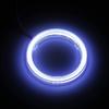 1 пара автомобильных светодиодных колец COB для фар DRL, для мотоцикла, автомобиля, 60 мм