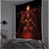 Череп Смерти Wall Art Спальня Гостиная Сатана Гобелен Череп Корабль Смерти Домашний Декор Подарки