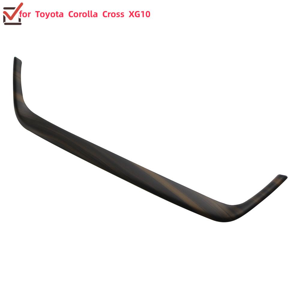 Нижняя отделка ABS для GPS-навигации для Toyota Corolla Cross XG10 2022 2023 2024+ Декоративная рамка Наклейка Внутренние аксессуары