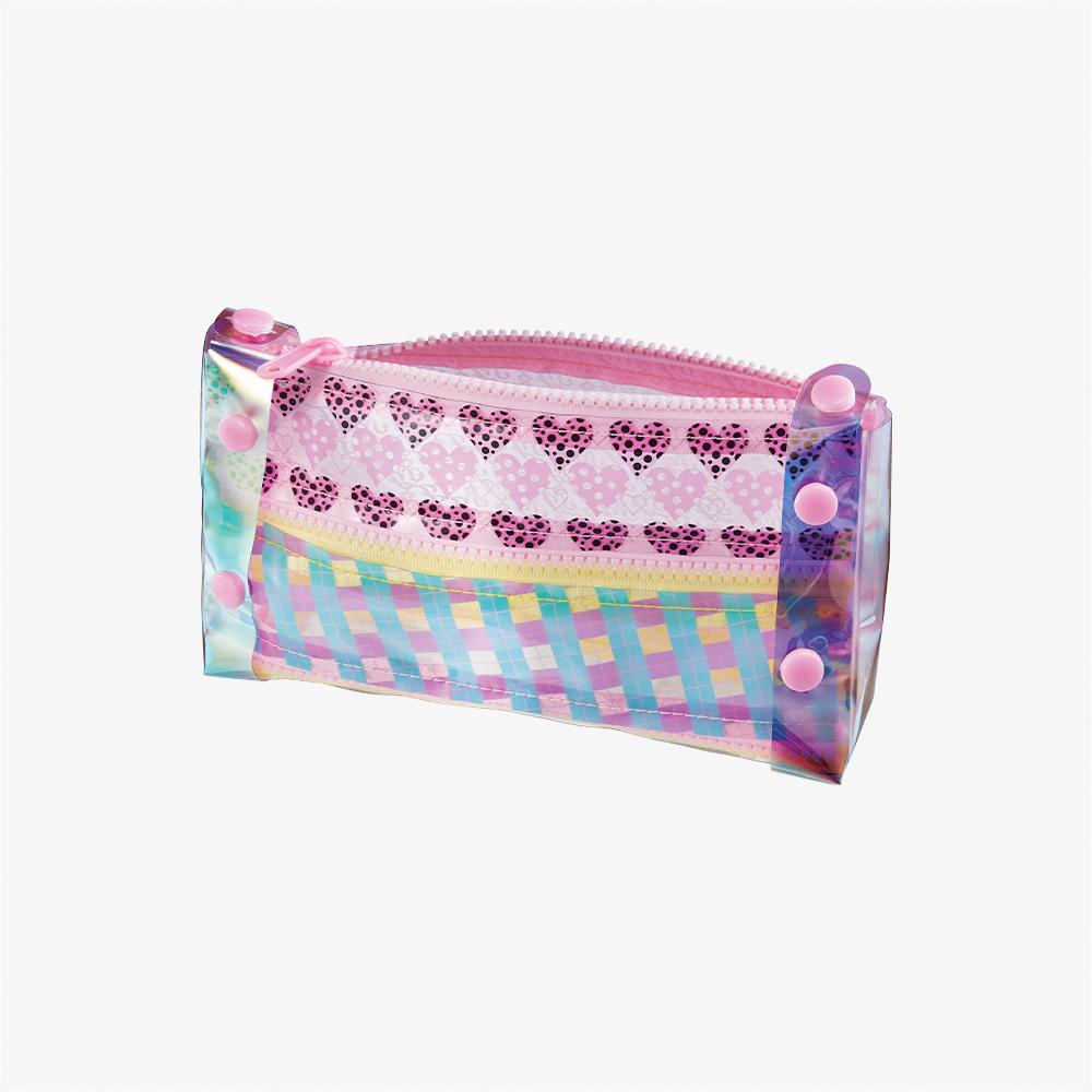 Young Toys Набор для изготовления блестящих сумок Zipper-Pop Secret Art Bling Bling Jelby Bag Making Kit