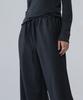 UMARMUNG Wool Flannel Fluid Pants_Charcoal