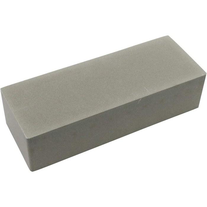 Naniwa Kenma Ebi New Omura Sharpening Stone for High-Grade Blades - Coarse Grit IR-1300 Gray 210x78x55mm