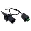 65816936953 Датчик температуры окружающего воздуха + Разъем для BMW E38 E39 3'5'7 M5 M6 X3 X5 X6 Z4 65816905133 61132359999