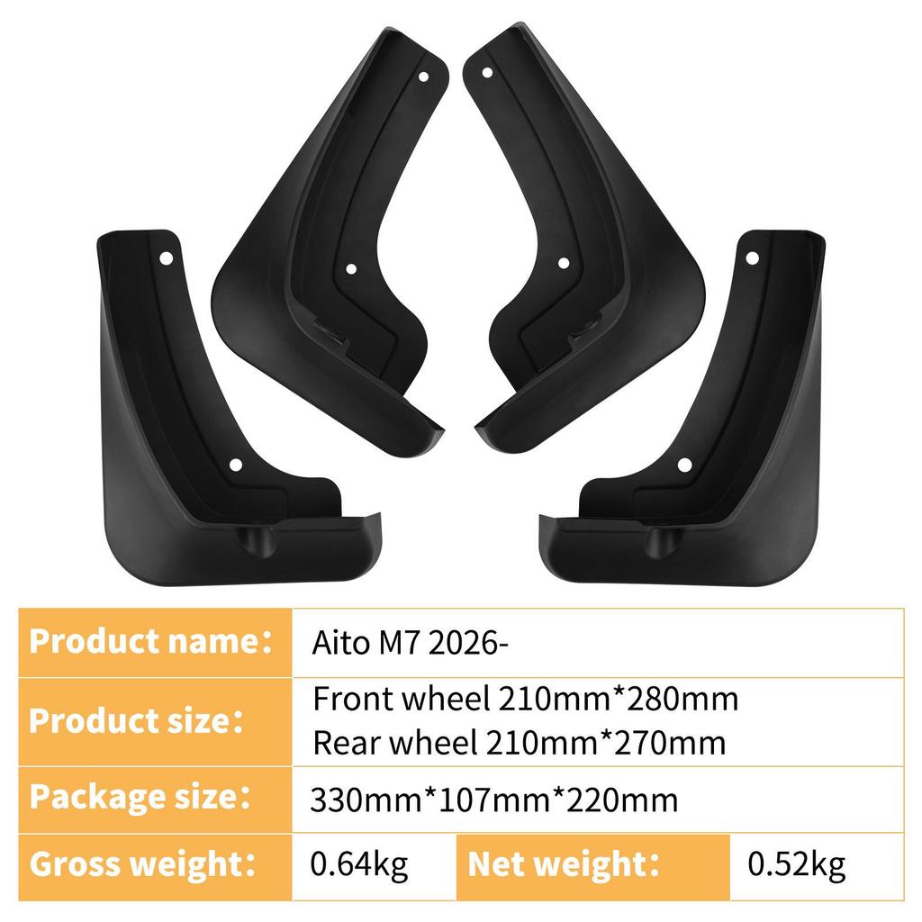 HarmonyOS Aito M7 2026 Mudguard Accessories