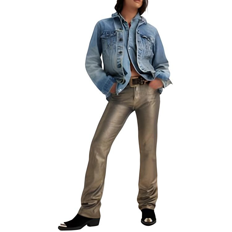 Levi's SS24 Casual Pants Men's Gold Moderate Straight Fit Pants 00517-0234