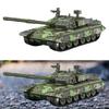 1:100 Scale Tank Toy Desktop Decoration Diecast Alloy Model Tracked Crawler Chariot 4D