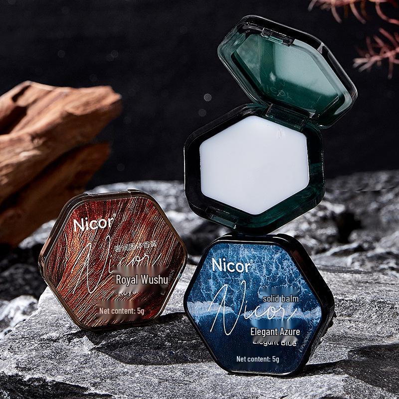 Твердые духи Nicor: Роскошный стойкий унисекс парфюмерный бальзам