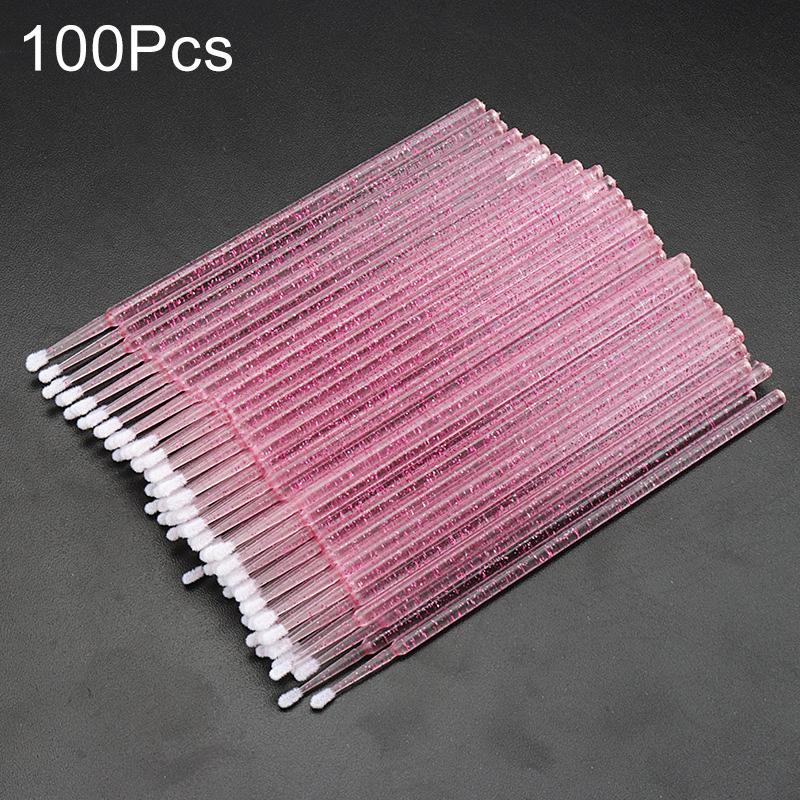 1PC Disposable Removing Applicators Makeup Tools Lip Brush Sticks Brushes Swab Eyelash Extension