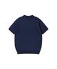 NOWANDTOMORROW Knit Polo Shirt [Navy]