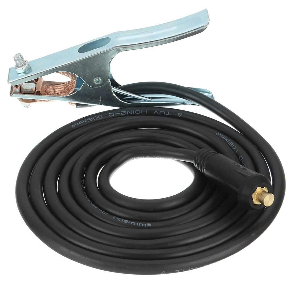 Профессиональный зажим для заземляющей сварки, набор зажимов 200A для Mig Tig, дуговой сварочный аппарат, кабель держателя электрода + кабель с зажимом заземления