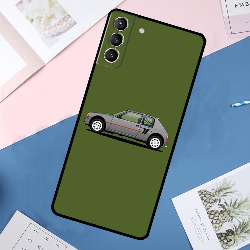 Чехол для раллийного автомобиля T16 для Samsung Galaxy S25 Ultra S21 S22 S24 S23 Ultra S9 S10 Plus S21 FE S25 FE Задняя крышка