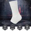 1/2Pairs Bamboo Foot Sleeves Ankle Brace Compression Socks Foot Pain Relief Pressure Relief Lightweight Foot Muffs Protective Gear