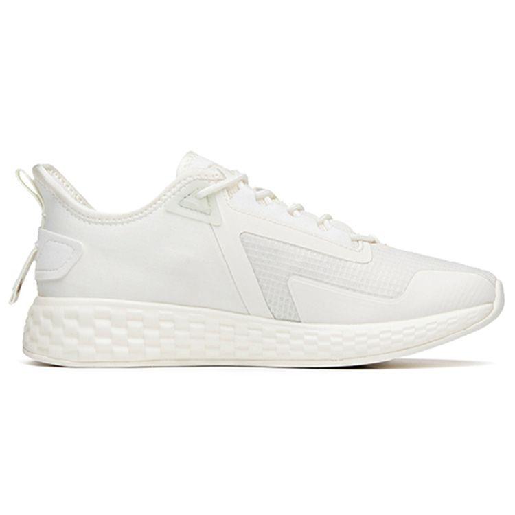 Anta Running Series Shock Absorption Non-Slip Durable Low-Top Running Shoes Women Sneakers White Yellow 922125523-2