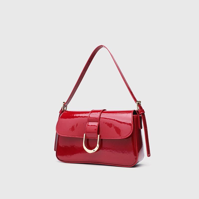 Новая сумка женская высококлассная сумка-багет ретро сумка подмышку девушка портативная на плечо сумка-мессенджер