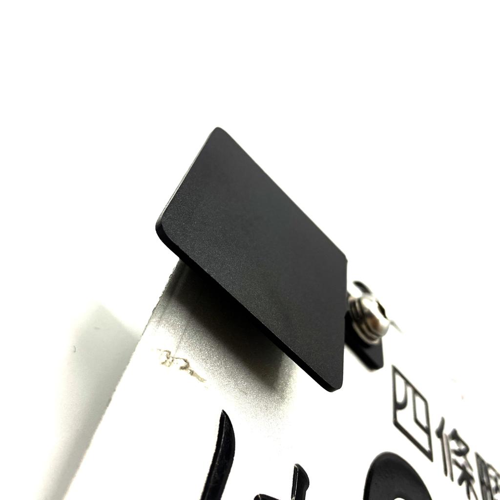 ASATERU Compulsory Automobile Liability Sticker Plate with Steps for Motorcycles,