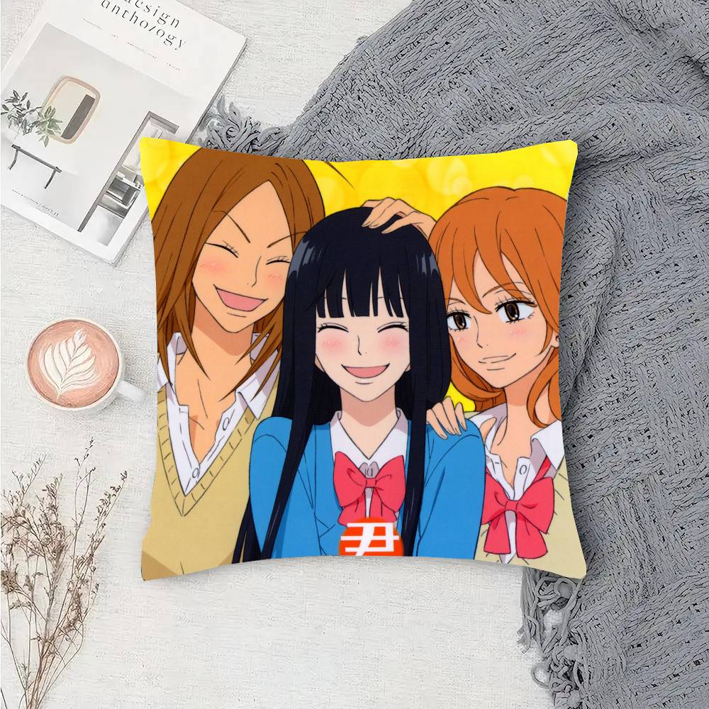 Аниме Kimi Ni T-Todoke Наволочка Чехол для Подушки на Диван Декор Комнаты Дома