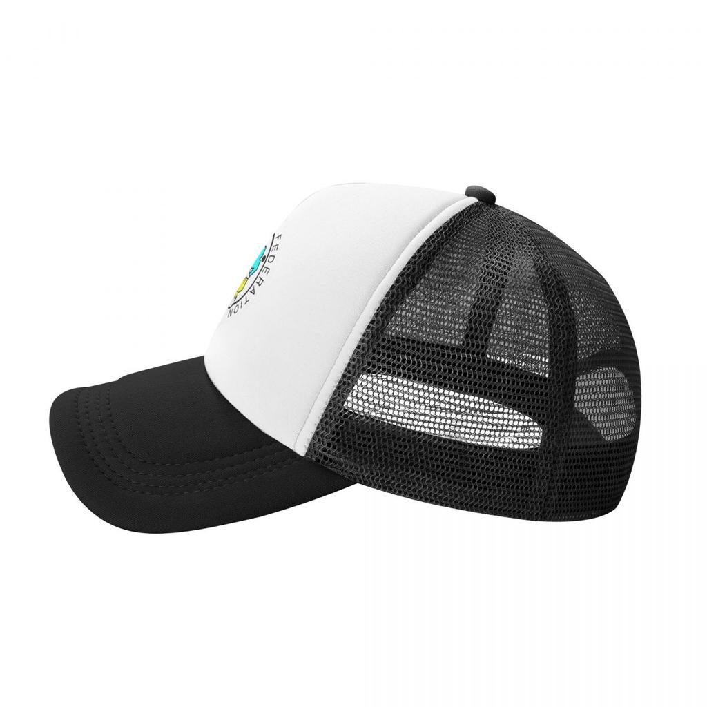IJF International Judo Federation Casual Plain Mesh Baseball Cap Adjustable Snapback Hats For Women Unisex Dad Trucker Hats