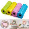 4pcs Easter Day Deco Mesh Ribbons Wreath Decoration DIY Crafts Making Soft Waterproof Easter Home Party Decorations