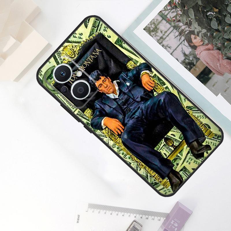 Кейс с Аль Пачино из «Лица со шрамом» для OPPO Reno 11F 4Z 5Z 8T 10 Pro 4 6 7 8 5 Lite Чехол для OPPO Find X6 Pro X2 X3 X5 Lite